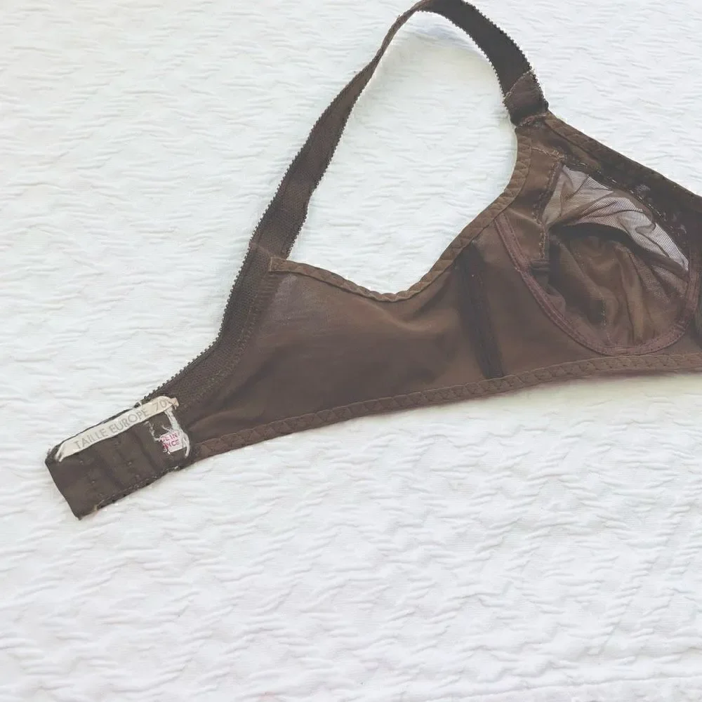 BUY 1 GET 1 FREE Taille Europe 70 brown unlined lingerie well made